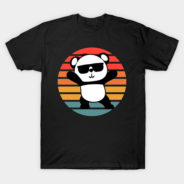 Panda Carlos Vintage T-Shirt by POS